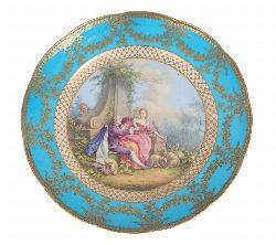 19TH-CENTURY SÃˆVRES PORCELAIN DISH
