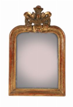 LATE 18TH-CENTURY FRENCH GILTWOOD MIRROR