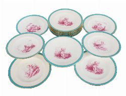 13-PIECE MINTON FRUIT SERVICE