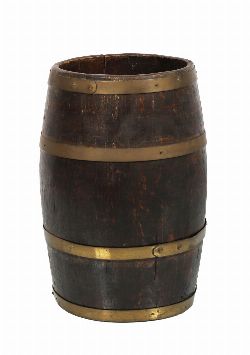 EDWARDIAN COPPERED BARREL