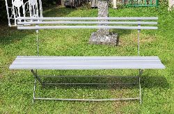 VINTAGE FOLDING GARDEN BENCH