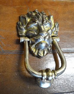 BRASS DOOR KNOCKER