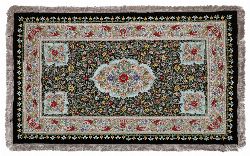 PERSIAN SILK EMBROIDERED PANEL