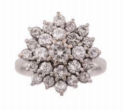 18CT GOLD AND DIAMOND RING