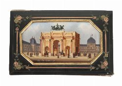 19TH-CENTURY LADY'S SOUVENIR PURSE