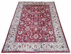 LATE 20TH - CENTURY NORTHEAST PERSIAN MESHED CARPET, DESIGNED BY AMOO OAGHLI