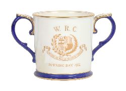 ROYAL WORCESTER TWO HANDLE LOVING MUG
