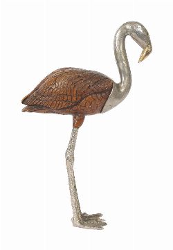ART DECO FIGURE OF A FLAMINGO
