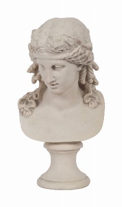 COMPOSITE MARBLE BUST OF ARIADNE