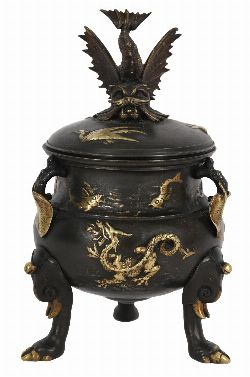 JAPANESE BRONZE CENSER 
