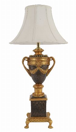 LARGE NEOCLASSICAL STYLE URN-FORM TABLE LAMP