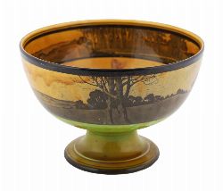 ROYAL DOULTON SERIES WARE PEDESTAL BOWL