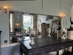 LARGE THREE-PANEL WALL MIRROR