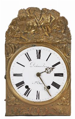 FRENCH COMTOISE CLOCK DIAL