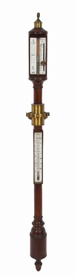 19TH CENTURY FRENCH MARINE BAROMETER BY JISELI, PARIS