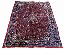 EARLY 20TH - CENTURY PERSIAN BIDJAR CARPET (C. 1920), GUL FARANGI DESIGN