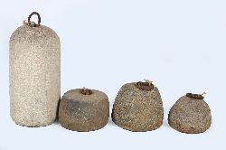 FOUR VICTORIAN TETHERING STONES