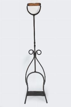 RARE 19TH-CENTURY BOOT PULL/BOOT SCRAPER
