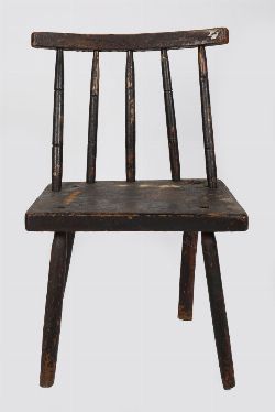 19TH-CENTURY CORK HEDGE CHAIR