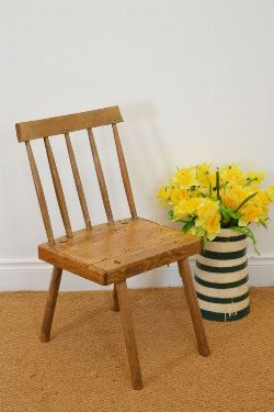 19TH-CENTURY ULSTER HEDGE CHAIR