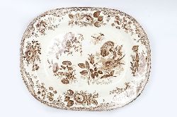 19TH-CENTURY MEAT PLATTER