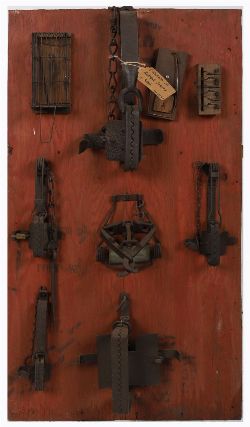 COLLECTION OF ANTIQUE SNARES AND TRAPS