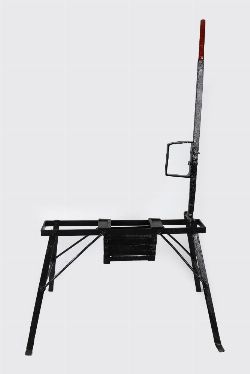 ANTIQUE METAL GUILLOTINE