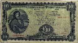 IRISH TEN POUND NOTE - DEICH PUNT, 1941