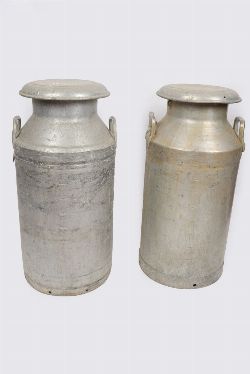 2 MILK CANS