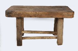 HARDWOOD BUTCHER'S TABLE