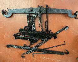LARGE IRON BALANCE SCALES