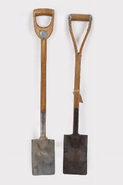 TWO VINTAGE SPADES
