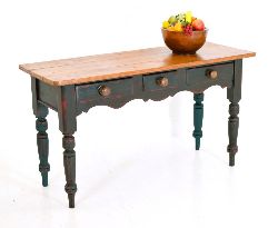 19TH-CENTURY KITCHEN SERVING TABLE