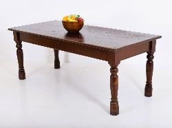 VICTORIAN PINE KITCHEN TABLE