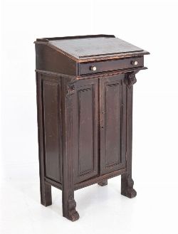 WILLIAM IV PINE CLERK'S DESK