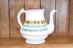 LARGE SPONGEWARE JUG