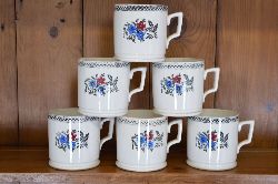 SET OF 6 MUGS