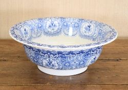 19TH-CENTURY ELKIN KNIGHT 'HANNIBAL WARE' PORCELAIN BASIN