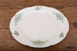 FIRST PERIOD BELLEEK PLATTER