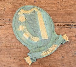 EIRE METAL WALL PLAQUE