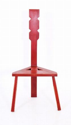 20TH-CENTURY ASH CHAIR