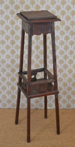 19TH-CENTURY PINE PLANT STAND