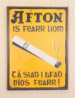 VINTAGE ADVERTISING SIGN