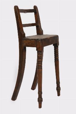 19TH-CENTURY CHILD'S CORRECTION CHAIR