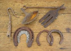 COLLECTION OF EARLY IRON PIECES