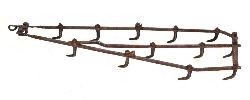 19TH-CENTURY IRON DONKEY'S GRUBBER