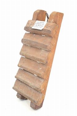 19TH-CENTURY DONKEY-DRAWN SOIL CRUSHER