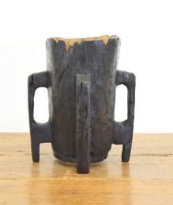 MEDIEVAL DUG-OUT FOUR-HANDLED METHER