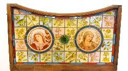 STAINED GLASS WINDOW PANEL