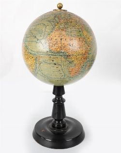 EARLY 20TH-CENTURY TERRESTRIAL GLOBE BY J. FOREST